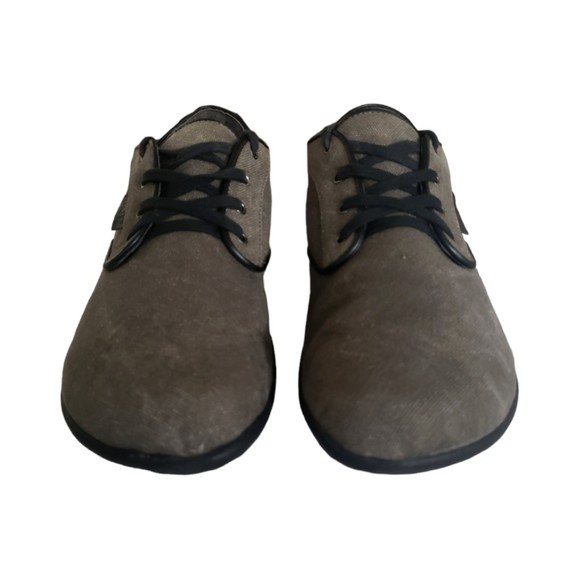 NAOT Tiaki Lace up Shoes Oxfords Gray Fabric Women's Size 9 - Picture 4 of 11